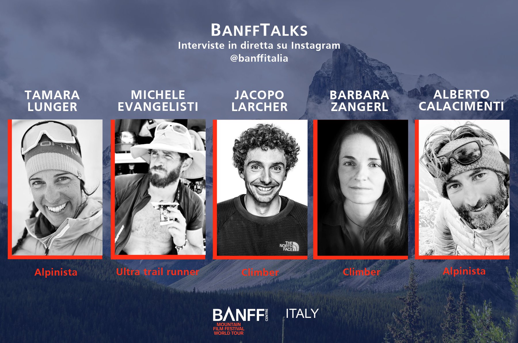 Con Banff Italia quattro lunedì con le emozioni dell'outdoor
