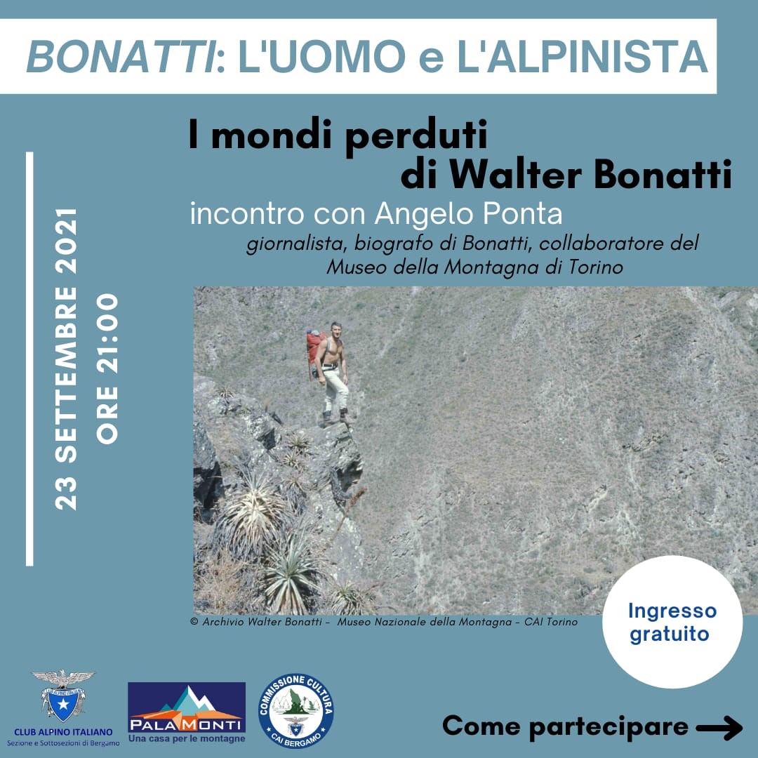 Una serata dedicata a Walter Bonatti