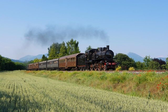 In treno a vapore da Milano al Parco del Ticino