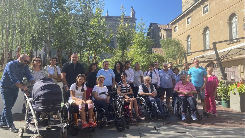 Al via Storicity, tour a misura di disabili a Bergamo