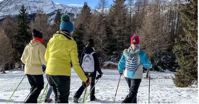 Winter Nordic Walking all’Alpe Motta