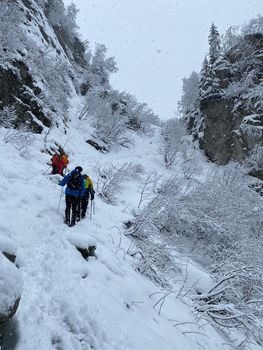 Valle Camonica,weekend tra ghiaccio e neve