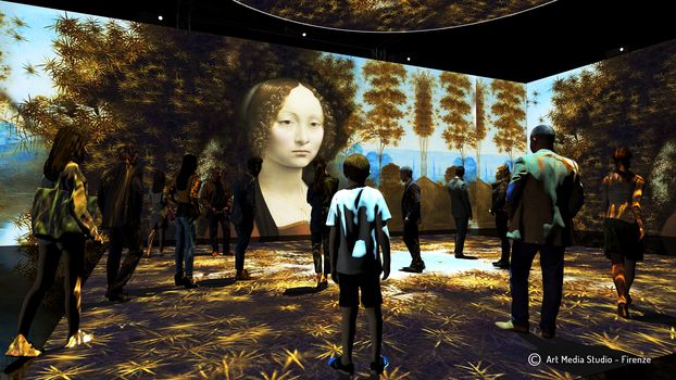 Leonardo da Vinci in mostra in 3D a Milano