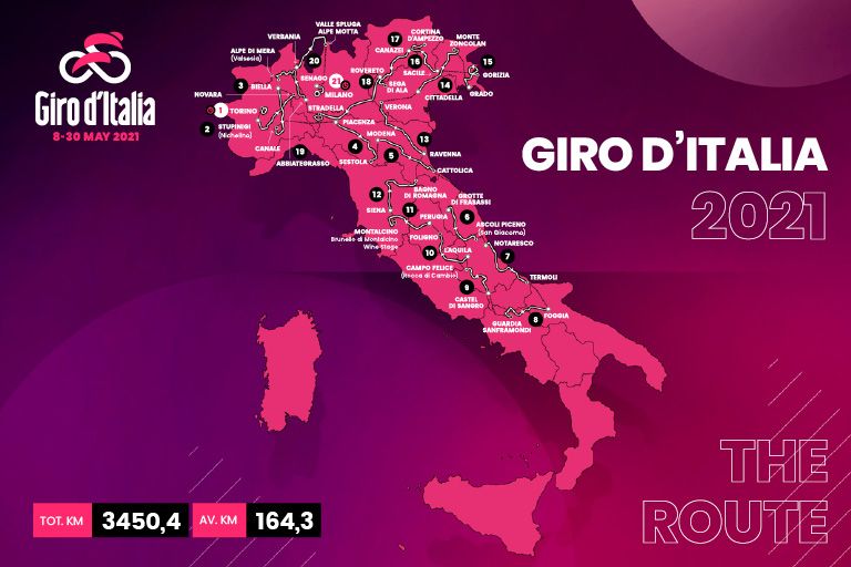 Il Giro d'Italia in Valchiavenna