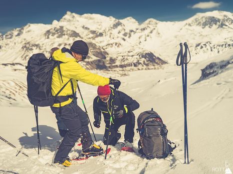 Neve e valanghe, tre camp delle Guide alpine
