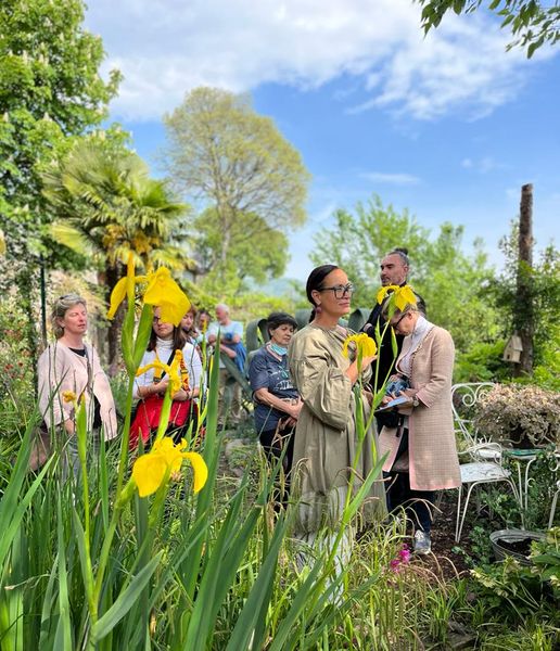 Visite al giardino delle Iris di Trebecco