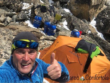 Marco Confortola, verso il Gasherbrum I