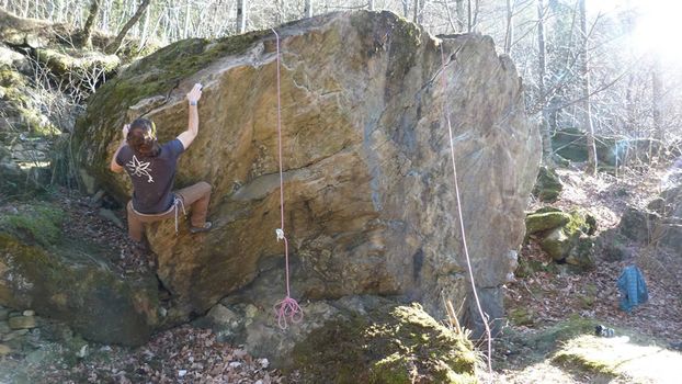 Uskionblok, bouldering e arrampicata a Uschione