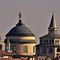 30 Zoom sulla cupola del Duomo e sul tiburio ottogonale di S.ta Maria Maggiore.JPG