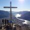 01 Al Crocione del S. Martino _1025 m_ con splendida vista panoramica su Lecco, i suoi laghi, i suoi monti .JPG