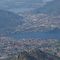 80 Dalla vetta del Due Mani zoom su Lecco, il suo lago, Valmadrera e il Lago di Annone.JPG