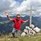 04 Spettacolare panorama dal Pizzo Badile _2044 m_ verso le alte cime orobiche di Val Brembana.JPG