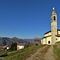83 Rientrato alla Chiesa di Miragolo S. Salvatore riprendo il sentiero del _Giro del Monte Castello_ .JPG