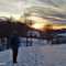 75 Pestando neve e godendoci il tramonto.JPG