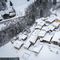 Il borgo di Rusio sotto la neve...