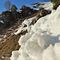 57 Evvai sulla neve accumulatasi proprio sul sentiero.JPG