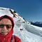 26 Selfie tra neve accumulata dal vento che comicia a soffiare anche oggi....jpg