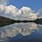 88 Nuvole bianche si specchiano nel lago !.JPG