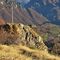 52 Dalla rocciosa anticima del Corno Zuccone vista panoramica sulla Val Taleggio.JPG