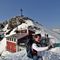 64 Dal cocuzzolo ammantato di neve selfie in vetta Resegone...con soddisfazione... alla prossima! .JPG