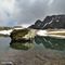 52 Bell_isolotto roccioso col Triomen che si specchia nel laghetto supriore.JPG
