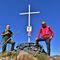 29 Alla croce di vetta di Cima Mezzeno _2230 m_ dedicata a Giovanni Paolo II.JPG