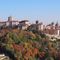 21 Da via Sudorno spettacolare vista su Citta Alta colorata d_autunno.JPG