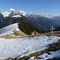 67 La bella crocetta lignea panoramica verso il Monte Cavallo.JPG
