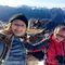 43 All_omone di vetta del Monte Avaro _1080 m_ . un traballante selfie...spazzati dal vento !.jpg