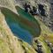 Un laghetto alpino a forma di cuore nei pressi del Corno Stella, Foppolo...