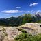 Vista sulla Val Brembana e il monte Pegherolo