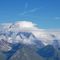 Monte Bianco tra le nubi