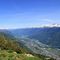 notevole colpo d'occhio sulla Valtellina dal belvedere dell'Alpe Poverzone